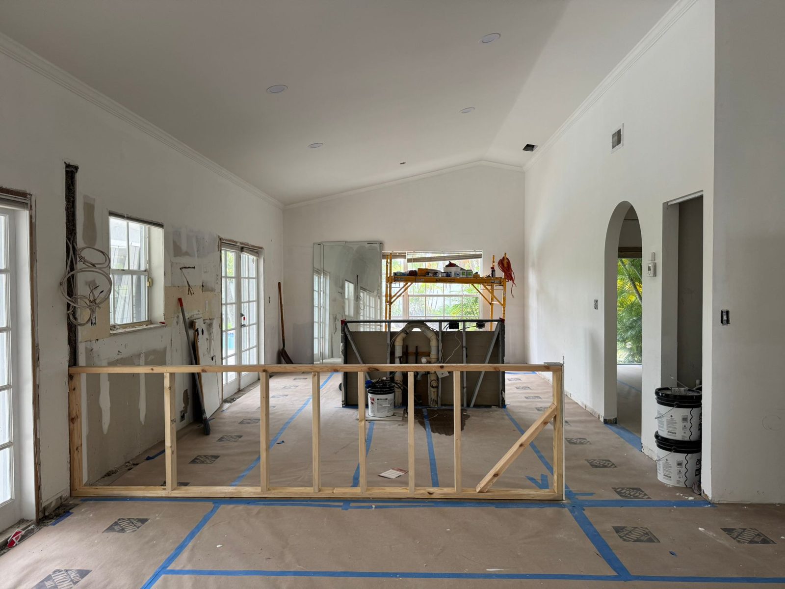 Room before renovation